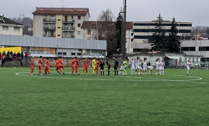 Calcio, Eccellenza. Rotonda vittoria per il Millesimo: poker al Rivasamba e titolo di campione d’inverno