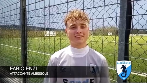 Calcio, Albissole. Super impatto per Fabio Enzi, tripletta decisiva contro il Sancipriano: "Felice per la squadra, i gol dedicati a mio papà" (VIDEO) Calcio, Albissole. Super impatto per Fabio Enzi, tripletta decisiva contro il Sancipriano: "Felice per la squadra, i gol dedicati a mio papà" (VIDEO)