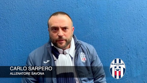 Calcio | Savona. I biancoblu rientrano in corsa playoff con il 3-2 alla Praese, Sarpero: "Primo tempo da cinema, loro gli avversari che più mi hanno impressionato" (VIDEO)