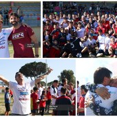 Calcio. E' il trionfo della San Francesco Loano, il ritorno in Eccellenza è ora realtà: tutti gli scatti della festa rossoblu (FOTOGALLERY)