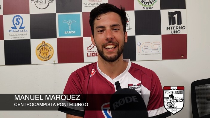 Calcio, Pontelungo. Marquez gol contro il Bragno: "Qui è famiglia, bravi a reagire dopo la brutta gara di Legino" (VIDEO)