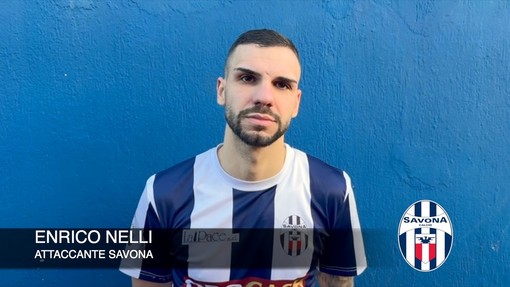 Calcio, Savona. Nelli gol contro il Pontelungo: "Contento, ma l'importante è che la squadra raggiunga il suo obiettivo. La gara con l'Albissole si prepara da sola"(VIDEO) Calcio, Savona. Nelli gol contro il Pontelungo: "Contento, ma l'importante è che la squadra raggiunga il suo obiettivo. La gara con l'Albissole si prepara da sola"(VIDEO)