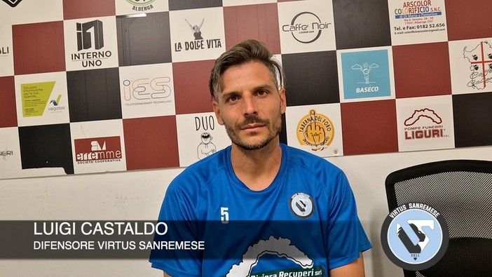 Calcio | Virtus Sanremese. Consapevolezza Castaldo: "Sappiamo chi siamo, felici di aver ottenuto il primo obiettivo" (VIDEO)