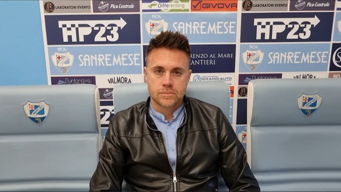 Calcio. Serie D, Sanremese. Panuccio in vista della finale Playoff con il Vado: "Ci teniamo a fare il miglior risultato possibile" (VIDEO) Calcio. Serie D, Sanremese. Panuccio in vista della finale Playoff con il Vado: "Ci teniamo a fare il miglior risultato possibile" (VIDEO)