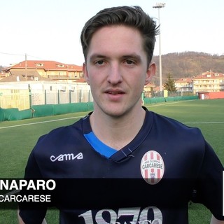 Calcio, Carcarese. Un gol aspettato quasi un girone per Luca Canaparo: &quot;Grazie a tutti per il sostegno! Falso nueve? Il mister me lo ha anticipato con un messaggino...&quot; (VIDEO)
