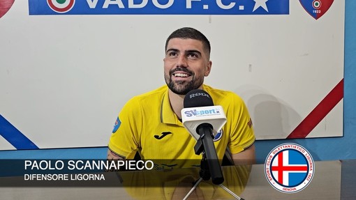 Calcio | Ligorna. Capitan Scannapieco promuove la prova di Vado: "Gara matura, ci è mancato solo il gol" (VIDEO)