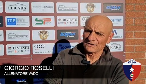 Calcio, Vado. Roselli aveva fatto la bocca alla vittoria sul Saluzzo: &quot;Peccato, ma i nostri avversari non meritavano di perdere &quot;(VIDEO)