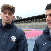 Calcio, Savona in Promozione. Il tempo impreziosisce la soddisfazione di Bova e Fancellu: "Finalmente abbiamo raggiunto il nostro obiettivo" (VIDEO) Calcio, Savona in Promozione. Il tempo impreziosisce la soddisfazione di Bova e Fancellu: "Finalmente abbiamo raggiunto il nostro obiettivo" (VIDEO)