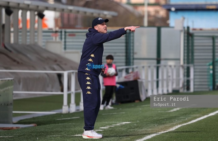 Calcio | Pietra Ligure. Moraglia e i biancocelesti salutano la Coppa: "Ad Alessandria una giornata emozionante, gare così ti permettono di lavorare al meglio" (VIDEO)