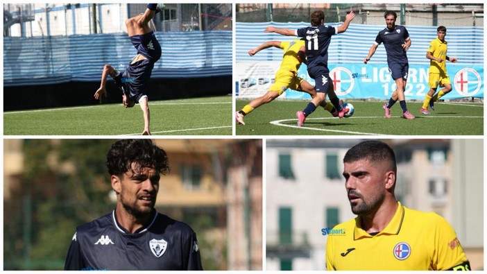 Calcio. Applausi al Celle Varazze, tre punti al Ligorna, gli scatti del primo match di Serie D (FOTOGALLERY)