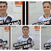 Calciomercato. Albenga. Ufficiali gli arrivi di Vari, Birzò, Alfano, Legal e Pellicanò Calciomercato. Albenga. Ufficiali gli arrivi di Vari, Birzò, Alfano, Legal e Pellicanò