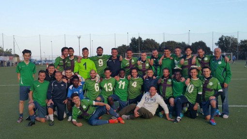 FOTONOTIZIA: ultimo allenamento per il Legino, i verdeblu salutano una stagione più che positiva