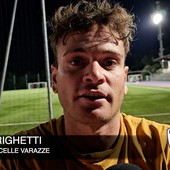 Calcio, Celle Varazze. Marco Righetti subito a segno contro l'Albissole: "La società ha impiegato poco tempo a convincermi. La rosa forte e con ragazzi a posto" (VIDEO) Calcio, Celle Varazze. Marco Righetti subito a segno contro l'Albissole: "La società ha impiegato poco tempo a convincermi. La rosa forte e con ragazzi a posto" (VIDEO)