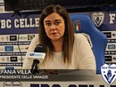 Calcio, Celle Varazze. Bicchiere mezzo pieno per Stefania Villa: "Ci teniamo il punto con la Valenzana, la partita con il Club Milano non è ancora finita" (VIDEO) Calcio, Celle Varazze. Bicchiere mezzo pieno per Stefania Villa: "Ci teniamo il punto con la Valenzana, la partita con il Club Milano non è ancora finita" (VIDEO)