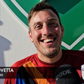 Calcio, Cisano. Ruben Rovetta appende i guanti al chiodo: "Un viaggio bellissimo. Fantastico chiudere la carriera a Borzoli" (VIDEO)