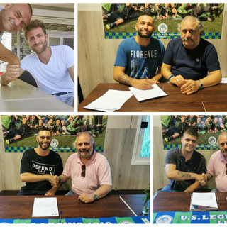 Calciomercato. Il Legino fa la voce grossa con Illiante, Guarco e Pollero. Mister Tobia: "Non ci nascondiamo, siamo chiamati a un campionato di vertice"