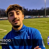 Calcio, Ceriale. Mente fredda e cuore caldo per Andrea Pescio: "Vogliamo rimanere lassù, il gol è dedicato alla mia famiglia e alla mia fidanzata" (VIDEO)