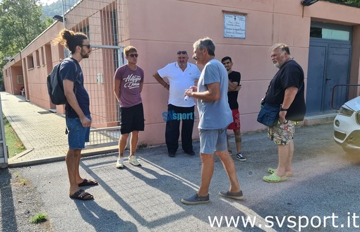 Calcio, Savona. Ieri il summit con i giocatori al Santuario, l'appello ai tifosi in dialetto di mister Frumento (VIDEO)