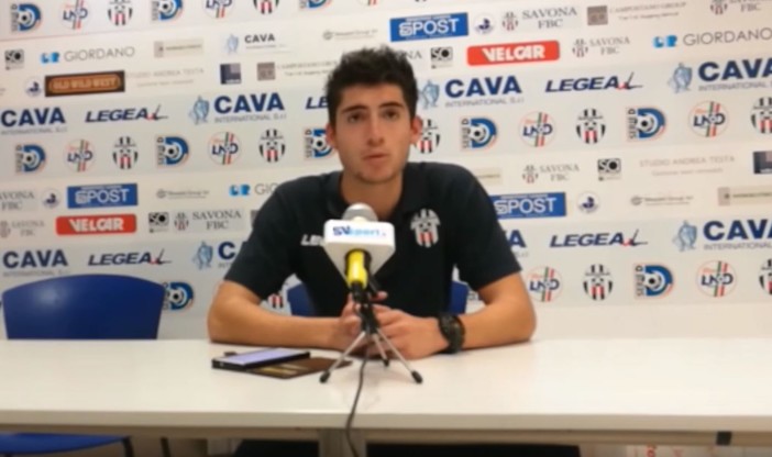Calcio, Savona. Per Andrea Bacigalupo la vittoria con il Sestri Levante dev'essere un punto di partenza: "Questo è solo il primo passo" (VIDEO) Calcio, Savona. Per Andrea Bacigalupo la vittoria con il Sestri Levante dev'essere un punto di partenza: "Questo è solo il primo passo" (VIDEO)