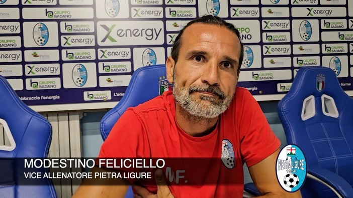 Calcio, Pietra Ligure. Domani la prima gara ufficiale, Feliciello: "Con il Derthona ottimo test. I giovani? Non guardiamo l'età ma l'atteggiamento" (VIDEO) Calcio, Pietra Ligure. Domani la prima gara ufficiale, Feliciello: "Con il Derthona ottimo test. I giovani? Non guardiamo l'età ma l'atteggiamento" (VIDEO)