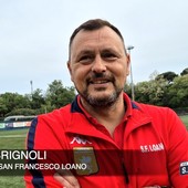Calcio ! San Francesco Loano. Reti bianche col Bogliasco, Brignoli: "Male difensivamente, ma avremmo potuto vincerla" (VIDEO)