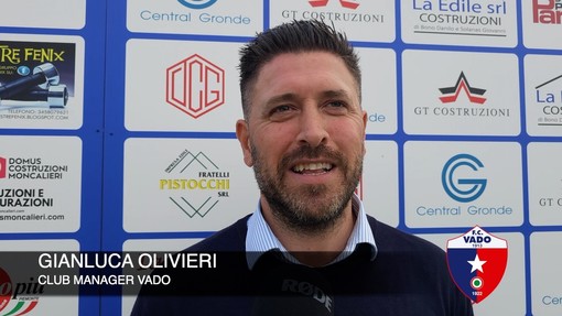Calcio, Vado. Olivieri stanco ma felice: "Un anno che vale per quattro. Determinante non mollare nei momenti difficili" (VIDEO)