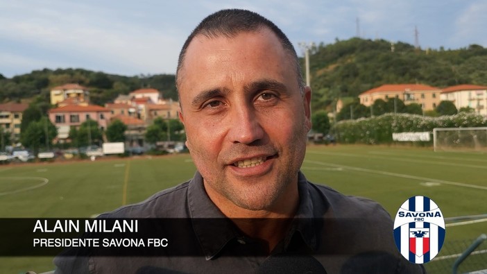 Calcio, Savona. Il presidente Milani non cerca giri di parole: "Per me è un sogno, voglio salire" (VIDEO) Calcio, Savona. Il presidente Milani non cerca giri di parole: "Per me è un sogno, voglio salire" (VIDEO)