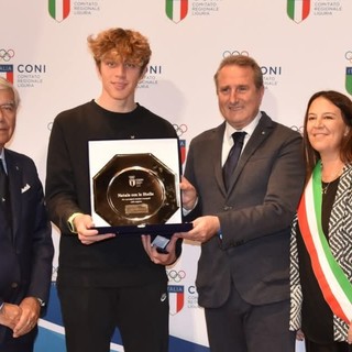 Ciclismo su pista. L'alassino Luca Gaimi è terzo agli Europei Under 23, le congratulazioni dell'assessore Zucchinetti: &quot;Continua a regalarci queste soddisfazioni&quot;