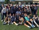 Calcio, Savona. Il titolo regionale è biancoblu, cinquina al Santerenzina per gli Striscioni Calcio, Savona. Il titolo regionale è biancoblu, cinquina al Santerenzina per gli Striscioni