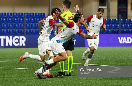 Calcio | Vado. Gol da centravanti per Mirko Lazzarini: "Noi braccetti possiamo spingere, ora dritti per la nostra strada" Calcio | Vado. Gol da centravanti per Mirko Lazzarini: "Noi braccetti possiamo spingere, ora dritti per la nostra strada"