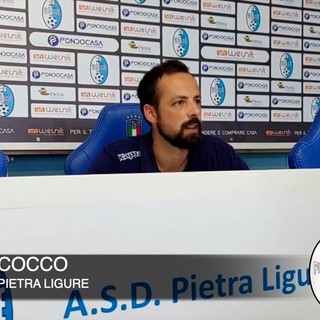 Calcio, Pietra Ligure. Cocco tiene la barra dritta: "Impossibile non soffrire in inferiorità numerica, ma la semina porta sempre un raccolto" (VIDEO) Calcio, Pietra Ligure. Cocco tiene la barra dritta: "Impossibile non soffrire in inferiorità numerica, ma la semina porta sempre un raccolto" (VIDEO)