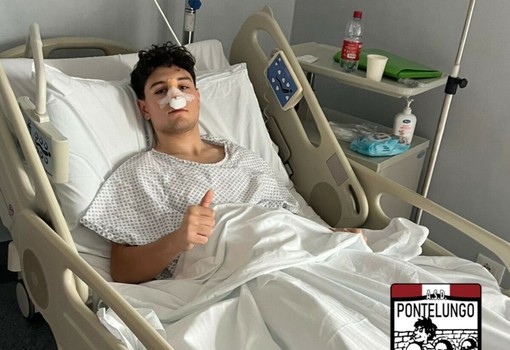 Calcio | Pontelungo, intervento al naso ok per Thomas Garabello