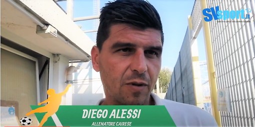 Diego Alessi, allenatore della Cairese