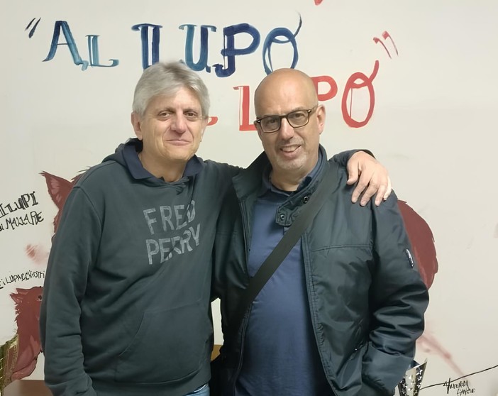 mister Pansera e il ds Fiori