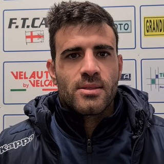 Calcio, Campomorone. Gandolfo bum-bum ed è subito doppietta: "Abbiamo tante frecce al nostro arco. L'Albenga? Forte, ma pià indietro fisicamente" (VIDEO)