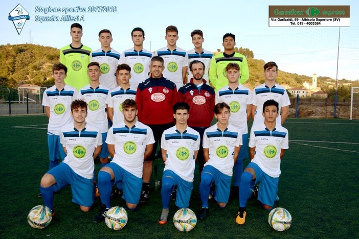 La squadra Allievi dell'Albissola