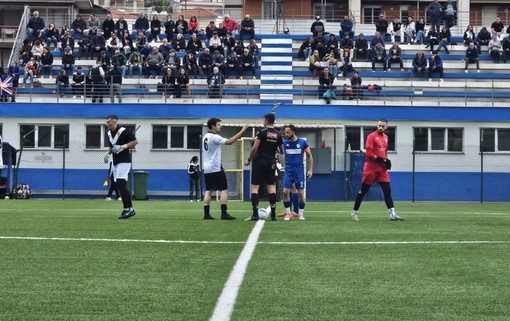 Calcio. Andora - Albingaunia non finisce mai, Marquez riprende al 97' i biancoblu