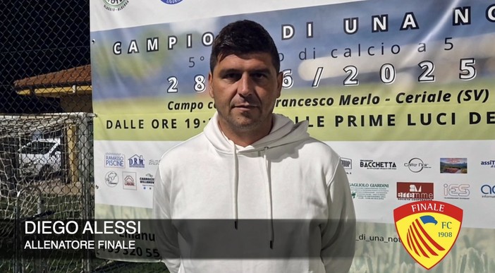Calcio, Finale. Alessi vuole sfruttare l'onda di coppa contro il Pontelungo: &quot;Ambiziosi ma non presuntuosi&quot; (VIDEO)