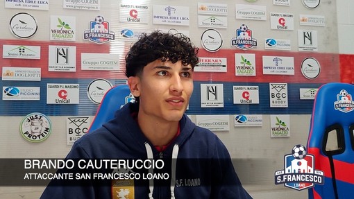 Calcio | San Francesco Loano. E' di Brando Cauteruccio la prima rete rossoblu nel nuovo Ellena: "Un'emozione speciale" (VIDEO)