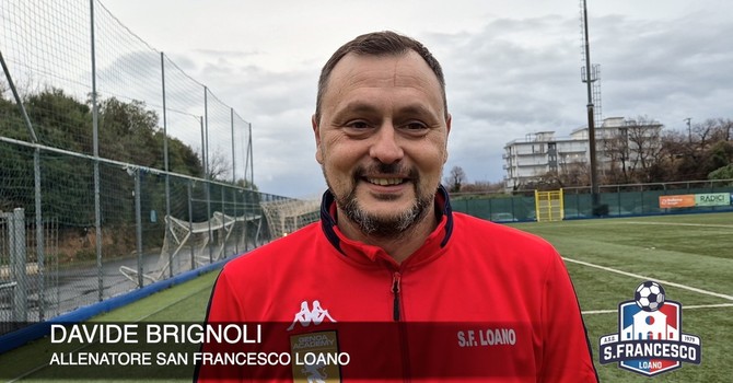Calcio | San Francesco Loano. Brignoli esulta dopo il 2-1 sul Molassana: "Felice per questi ragazzi, ora serve spirito e concretezza" (VIDEO)