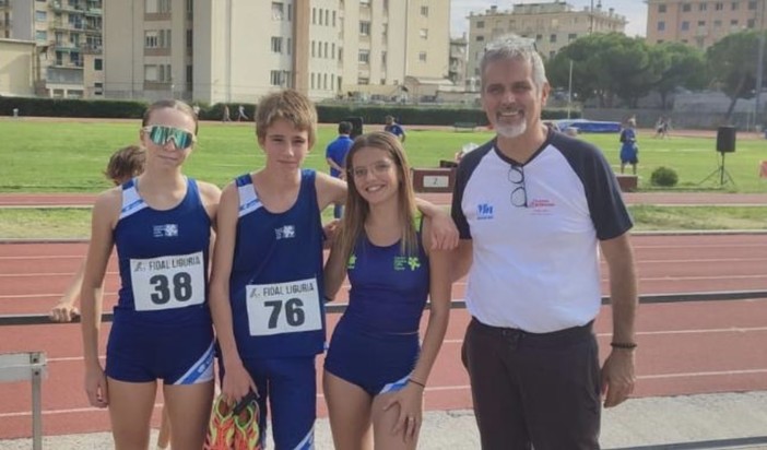 Centro Atletica Celle Ligure. A Sturla medaglia di argento per Luana Sabatelli, in pista anche Valerio Pagano e Arianna Pucci Centro Atletica Celle Ligure. A Sturla medaglia di argento per Luana Sabatelli, in pista anche Valerio Pagano e Arianna Pucci