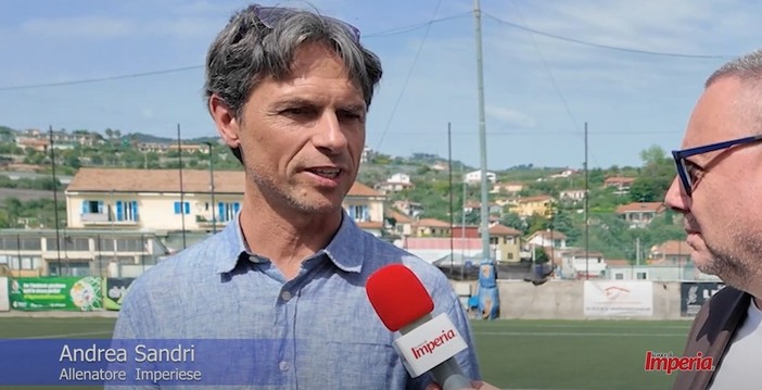 Calcio, Imperiese. Mister Sandri dopo la promozione in Prima Categoria: "La città deve diventare un polo per tutto il Ponente" (VIDEO)