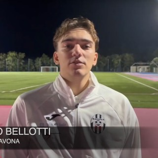 Calcio, Savona. Gli occhi di Bellotti brillano di biancoblu: &quot;Sono cresciuto con questi colori, questo è un gruppo che si vuole bene&quot; (VIDEO)