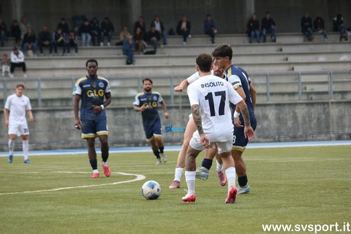 un'immagine della gara di andata