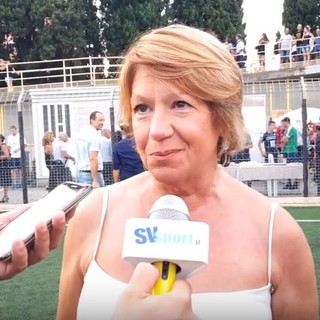 Calcio, Albissola. La presidentessa Claudia Fantino Colla racconta le fatiche estive: "Tanto lavoro per il club. Chiavari? Abbiamo fatto di tutto per giocare più vicino..." (VIDEO)