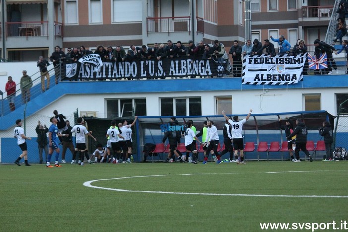Calcio. L'asta per il marchio Us Albenga incombe, Feroleto: "I tifosi ci appoggiano, il progetto Albingaunia andrà avanti qualsiasi sia l'esito"