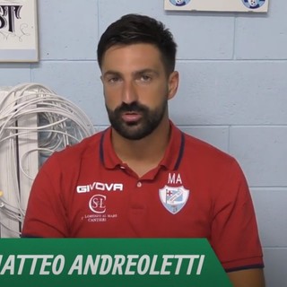Calcio, Sanremese. Parola d'ordine "lavoro" per mister Andreoletti: "Siamo a buon punto, ma bisogna ancora limare limiti e difetti" (VIDEO)