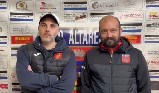 Calcio | Altarese, microfono aperto per Ponte e Ziglioli dopo il 2-0 al Camporosso