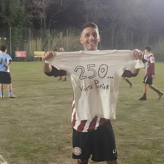 Calcio | Borghetto. La squadra B vince il posticipo e bomber Carta taglia il traguardo delle 250 reti in carriera