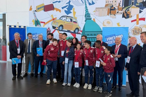 Calcio | Il Presidente Giulio Ivaldi a Torino per la presentazione del progetto “Vinciamo Insieme”